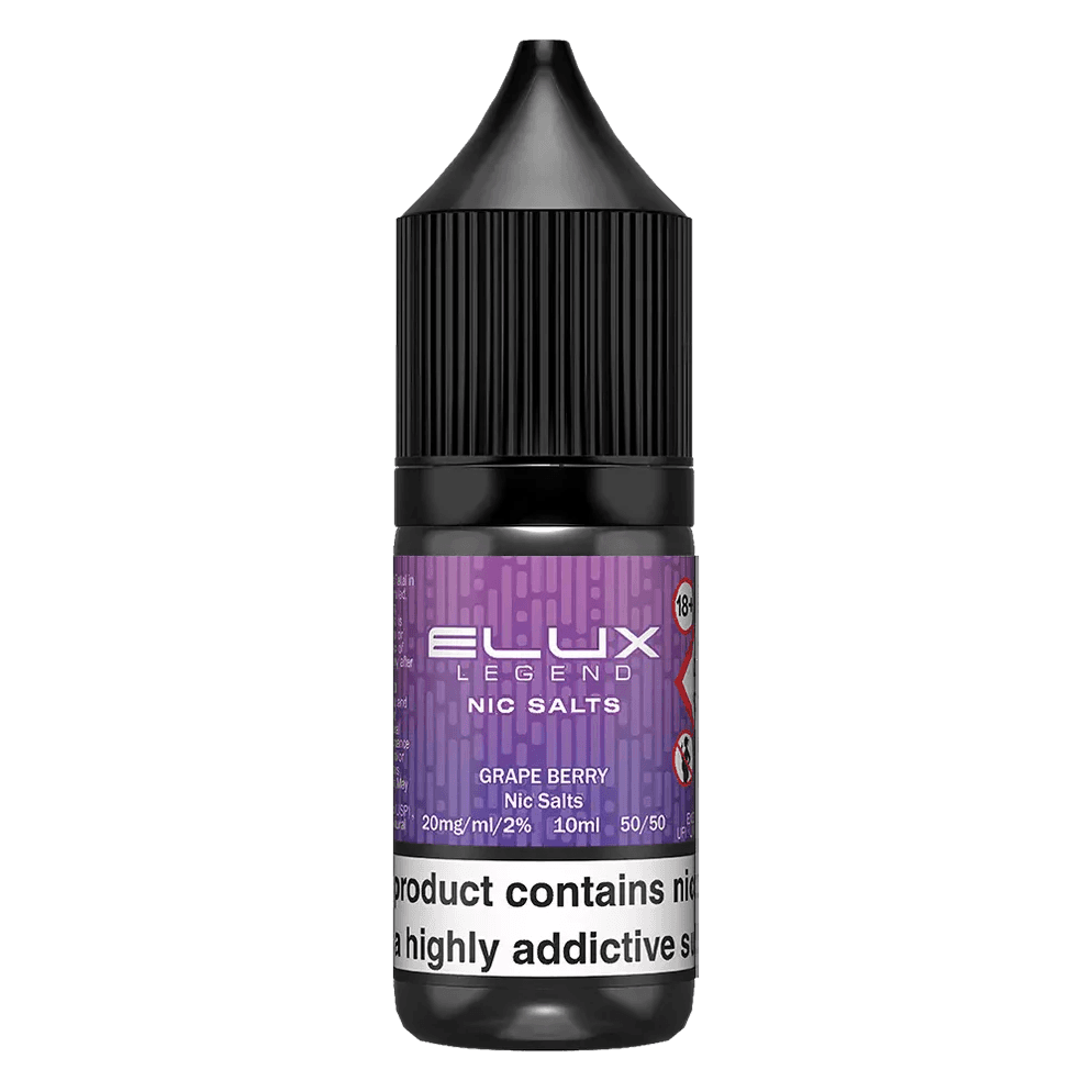 Elux Legend Nic Salt - Grape Berry 20mg