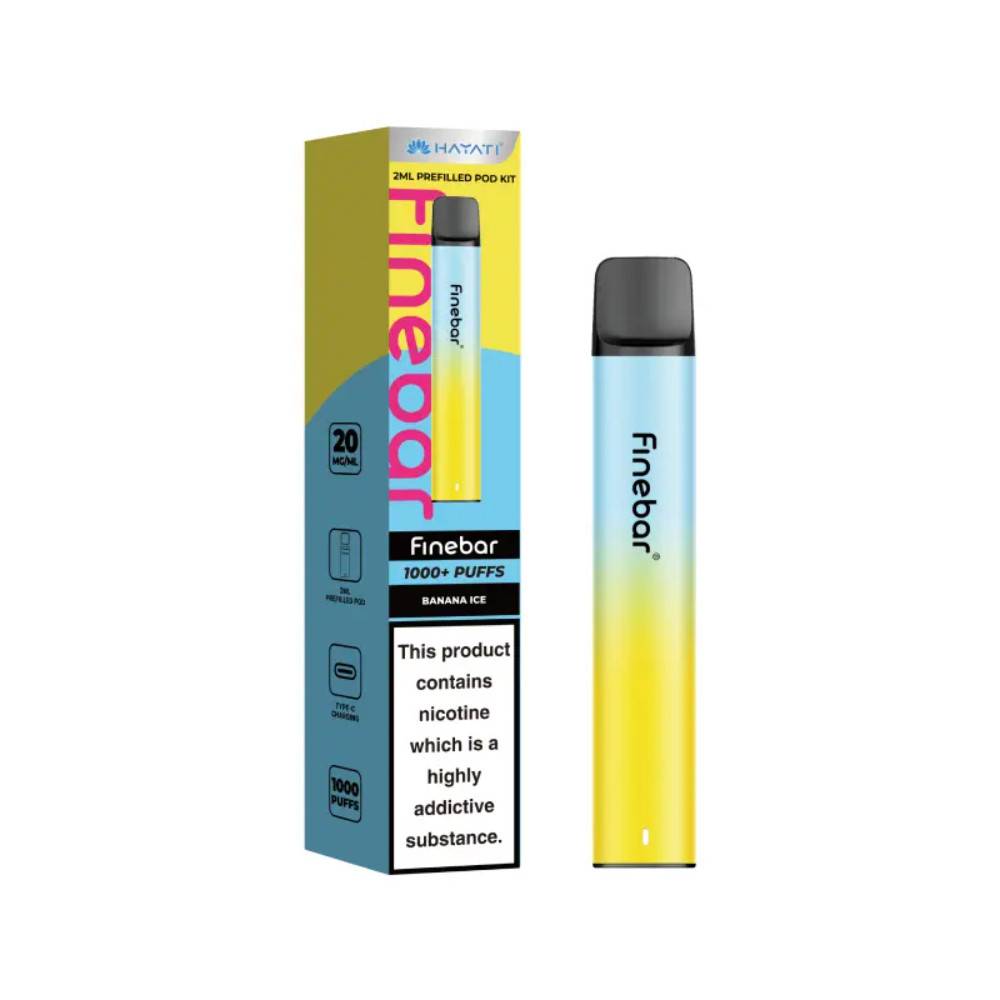 Hayati Finebar Prefilled Vape Kit Box of 10